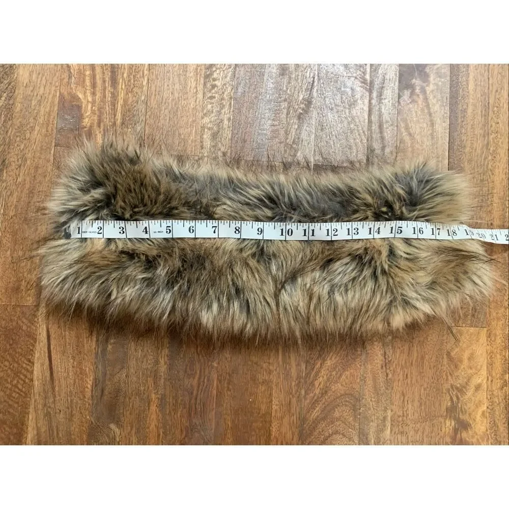 Nordstrom BP faux fur infinity scarf collar